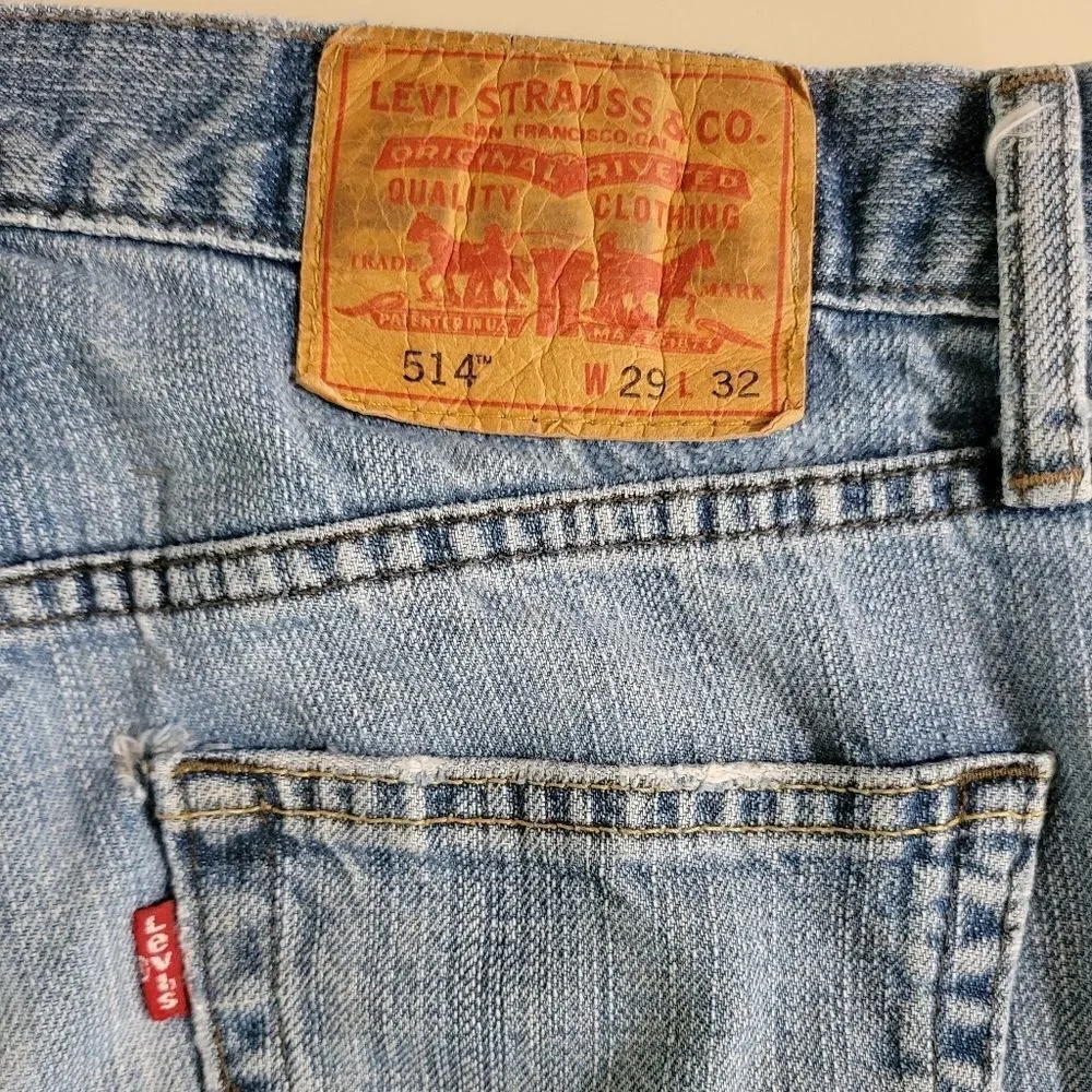 Levi 514 Men's Slim Straight Jeans